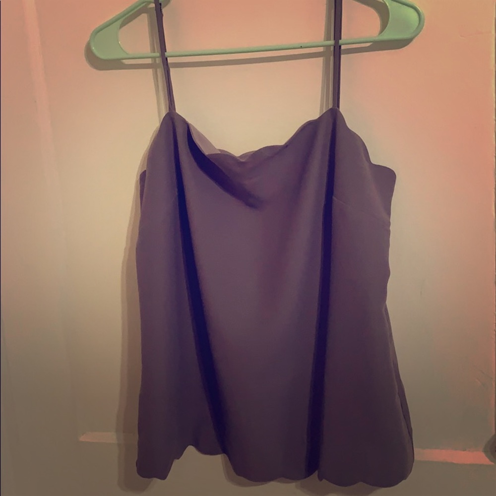 Gray banana republic top!